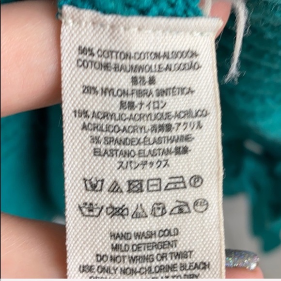 Free People Heart It Oversized Pullover Sweater XS - Picture 5 of 5